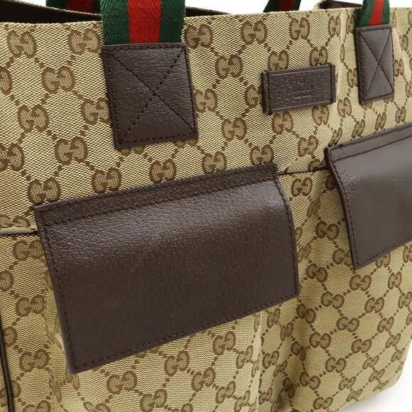 GUCCI Authentic Leather Shoulder Bag - Picture 9 of 9